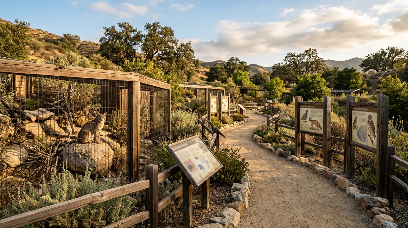 California native wildlife learning area representing a family-friendly Bakersfield museum day
